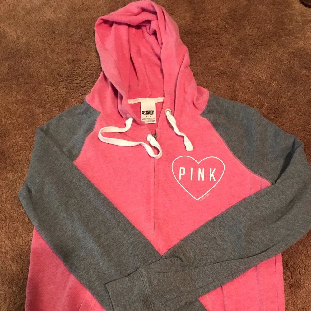 VS Pink Full Zip Jacket